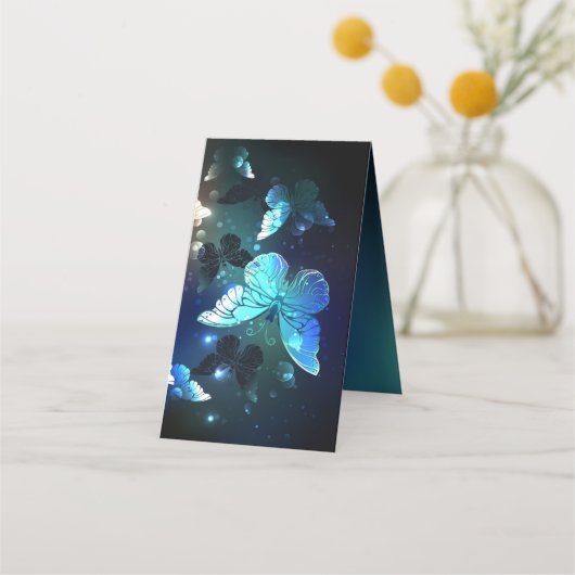 Fluttering Night Butterfly Klantenkaartje (Voorkant)