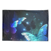 Fluttering Night Butterfly Kussensloop (Achterkant)