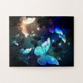 Fluttering Night Butterfly Legpuzzel (Horizontaal)