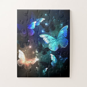 Fluttering Night Butterfly Legpuzzel