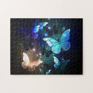 Fluttering Night Butterfly Legpuzzel