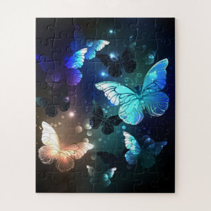 Fluttering Night Butterfly Legpuzzel