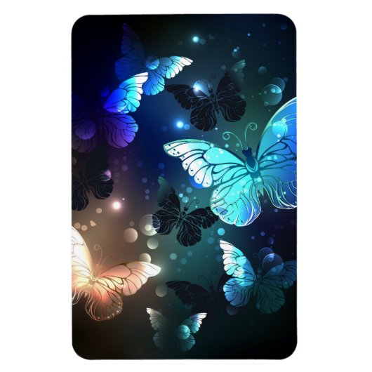 Fluttering Night Butterfly Magneet (Verticaal)