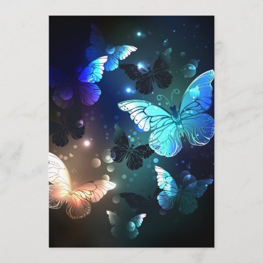 Fluttering Night Butterfly Menu (Voorkant)