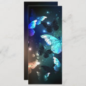 Fluttering Night Butterfly Menu (Voorkant / Achterkant)