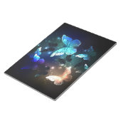 Fluttering Night Butterfly Notitieblok (Schuin)