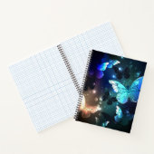 Fluttering Night Butterfly Notitieboek (Binnen)