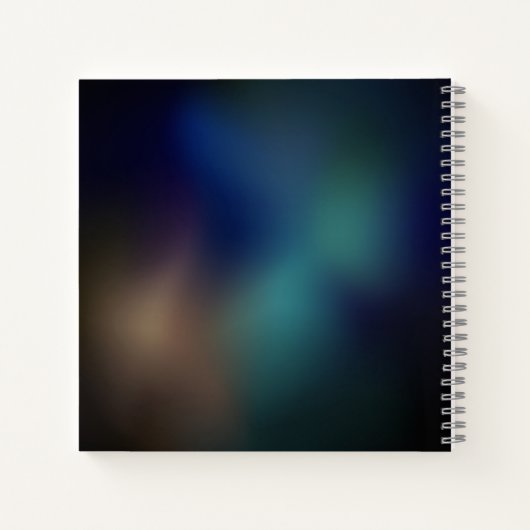 Fluttering Night Butterfly Notitieboek (Achterkant)