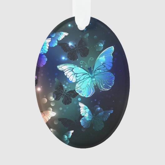 Fluttering Night Butterfly Ornament (voorkant)