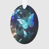 Fluttering Night Butterfly Ornament (achterkant)