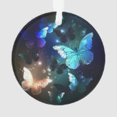 Fluttering Night Butterfly Ornament (achterkant)