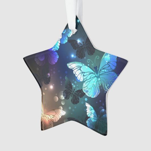 Fluttering Night Butterfly Ornament (voorkant)