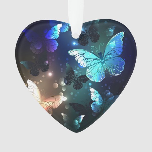 Fluttering Night Butterfly Ornament (voorkant)