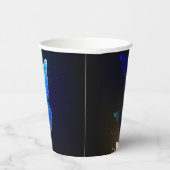 Fluttering Night Butterfly Papieren Bekers (Rechts)