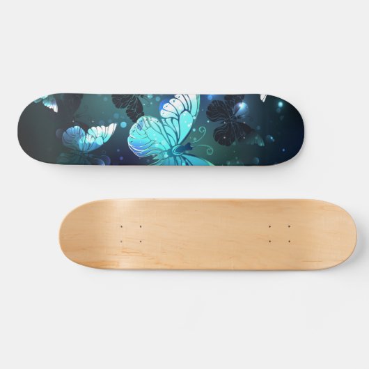 Fluttering Night Butterfly Persoonlijk Skateboard (Horizontaal)