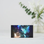 Fluttering Night Butterfly Plaatskaartje (Staand voorkant)