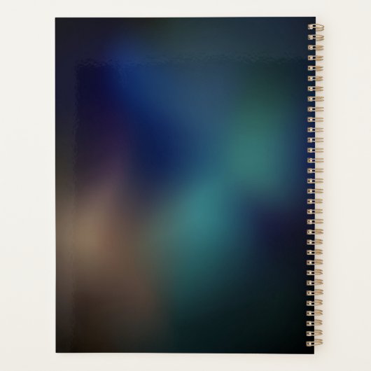 Fluttering Night Butterfly Planner (Achterkant)