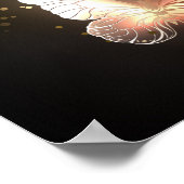 Fluttering Night Butterfly Poster (Hoek)