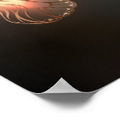 Fluttering Night Butterfly Poster (Hoek)