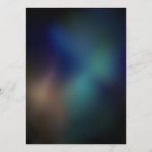 Fluttering Night Butterfly Programmakaart (Achterkant)