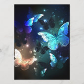 Fluttering Night Butterfly Programmakaart (Voorkant)