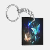 Fluttering Night Butterfly Sleutelhanger (Voorkant Links)
