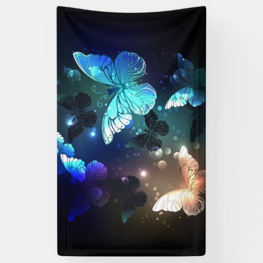 Fluttering Night Butterfly Spandoek (Verticaal)