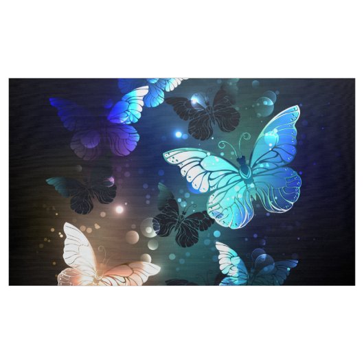 Fluttering Night Butterfly Stof (Yard (91,4 cm))
