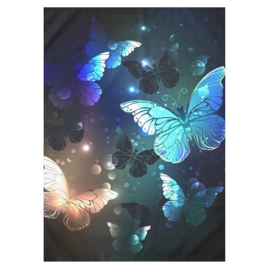 Fluttering Night Butterfly Tafelkleed (Voorkant)