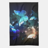 Fluttering Night Butterfly Theedoek (Verticaal)