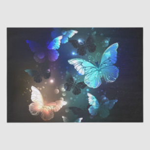 Fluttering Night Butterfly Tissuepapier