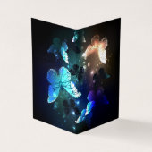 Fluttering Night Butterfly Visitekaartje (Buitenkant)