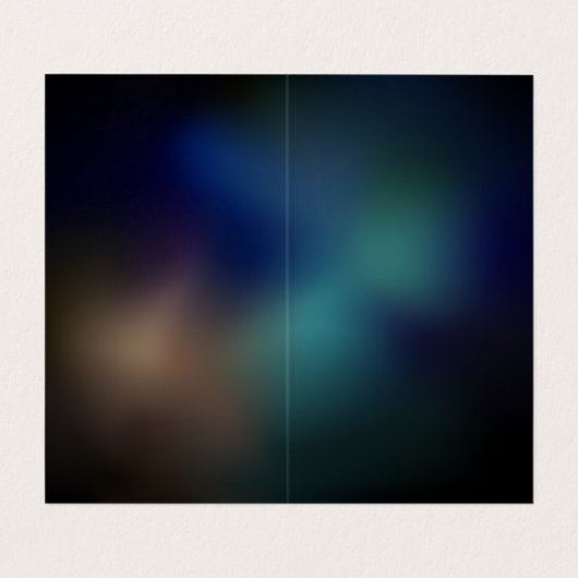 Fluttering Night Butterfly Visitekaartje (Binnenkant ongevouwen)