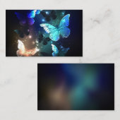 Fluttering Night Butterfly Visitekaartje (Voorkant / Achterkant)