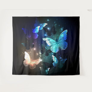 Fluttering Night Butterfly Wandkleed
