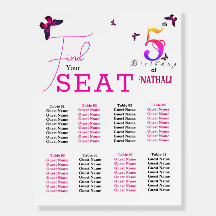 Fluttering Plezier vind je zitbord