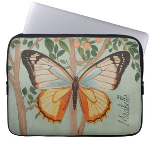 Fluttering Veerkracht gepersonaliseerd Laptop Sleeve