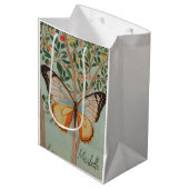 Fluttering Veerkracht gepersonaliseerd Medium Cadeauzakje (Voorkant Gekanteld)