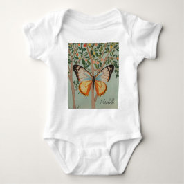 Fluttering Veerkracht gepersonaliseerd Romper