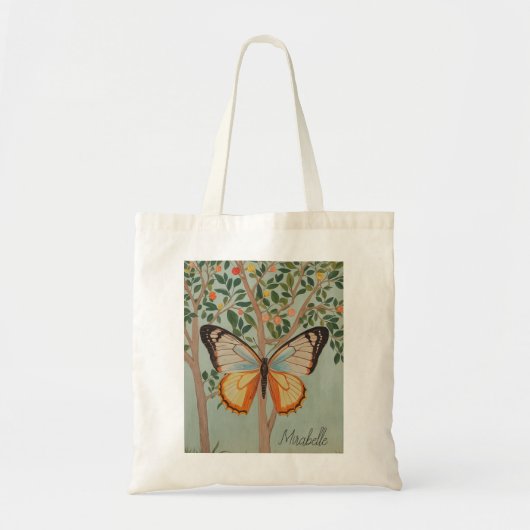 Fluttering Veerkracht gepersonaliseerd Tote Bag (Voorkant)