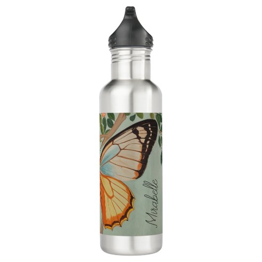 Fluttering Veerkracht gepersonaliseerd Waterfles (Rechts)