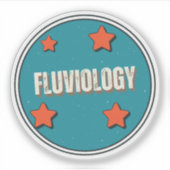 fluviologie sticker (Voorkant)