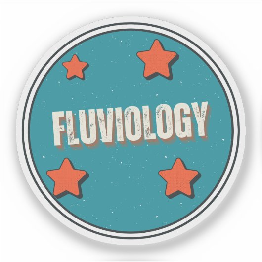 fluviologie sticker (Voorkant)