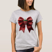 Fluweel aardbeienboeg t-shirt (Voorkant)