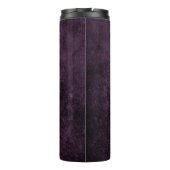 Fluweel Afstudeerder | Amethist Paarse Jewel Tone  Thermosbeker (Achterkant)