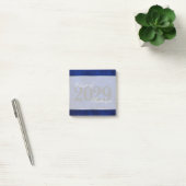 Fluweel Afstudeerder | Sapphire Blue Custom Keepsa Post-it® Notes (Kantoor)