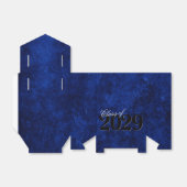 Fluweel Afstudeerder | Sapphire Blue Dark Jewel To Bedankdoosjes (Uitgevouwen)