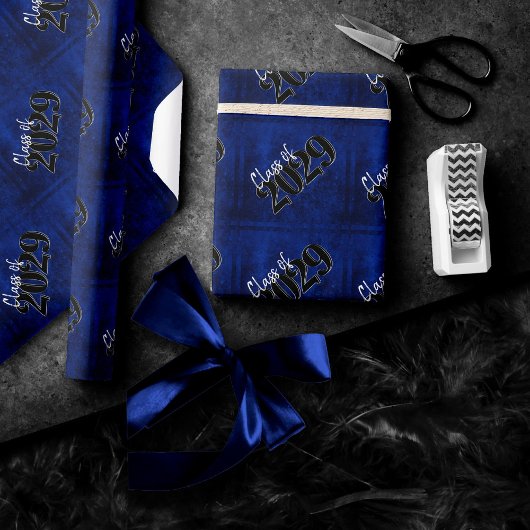 Fluweel Afstudeerder | Sapphire Blue Dark Jewel To Cadeaupapier