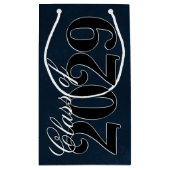 Fluweel Afstudeerder | Sapphire Blue Dark Jewel To Klein Cadeauzakje (Achterkant)