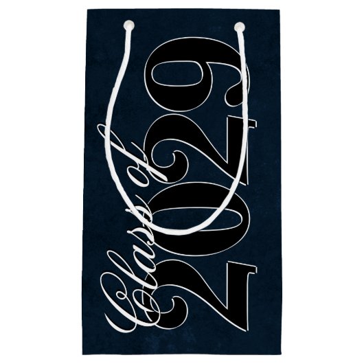 Fluweel Afstudeerder | Sapphire Blue Dark Jewel To Klein Cadeauzakje (Voorkant)